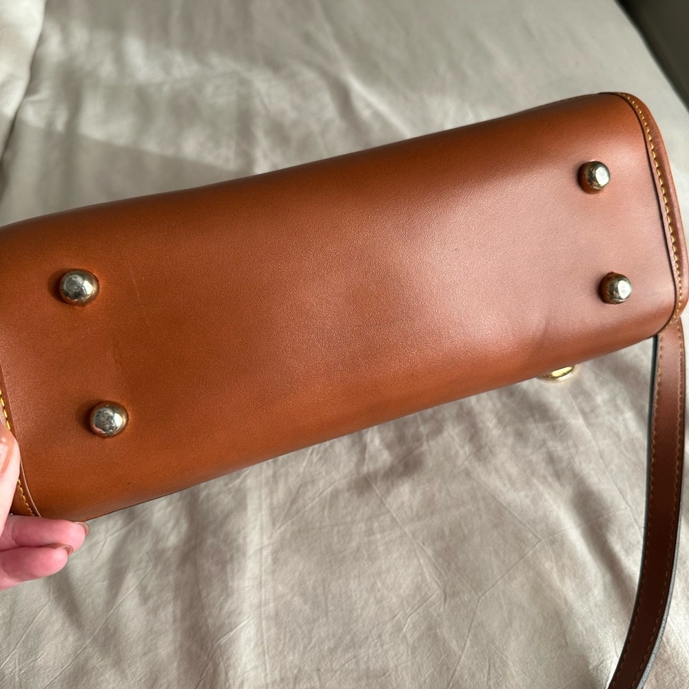 Dooney & Bourke Two-Tone Leather Crossbody Bag - Picture 3 of 10